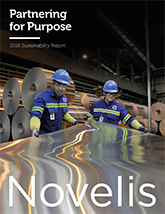 Novelis Sustainability 2016 Cover